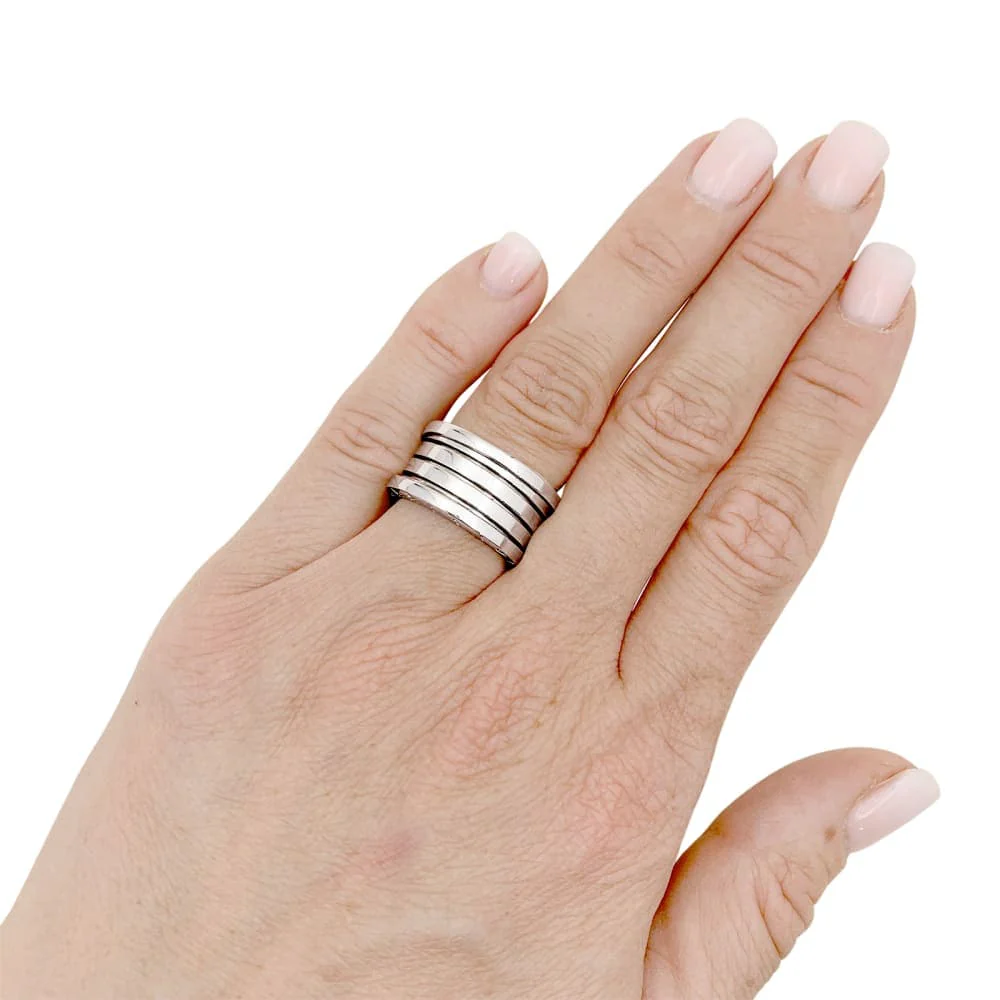 Ring Bulgari, "B.Zero1", white gold. - Image 6