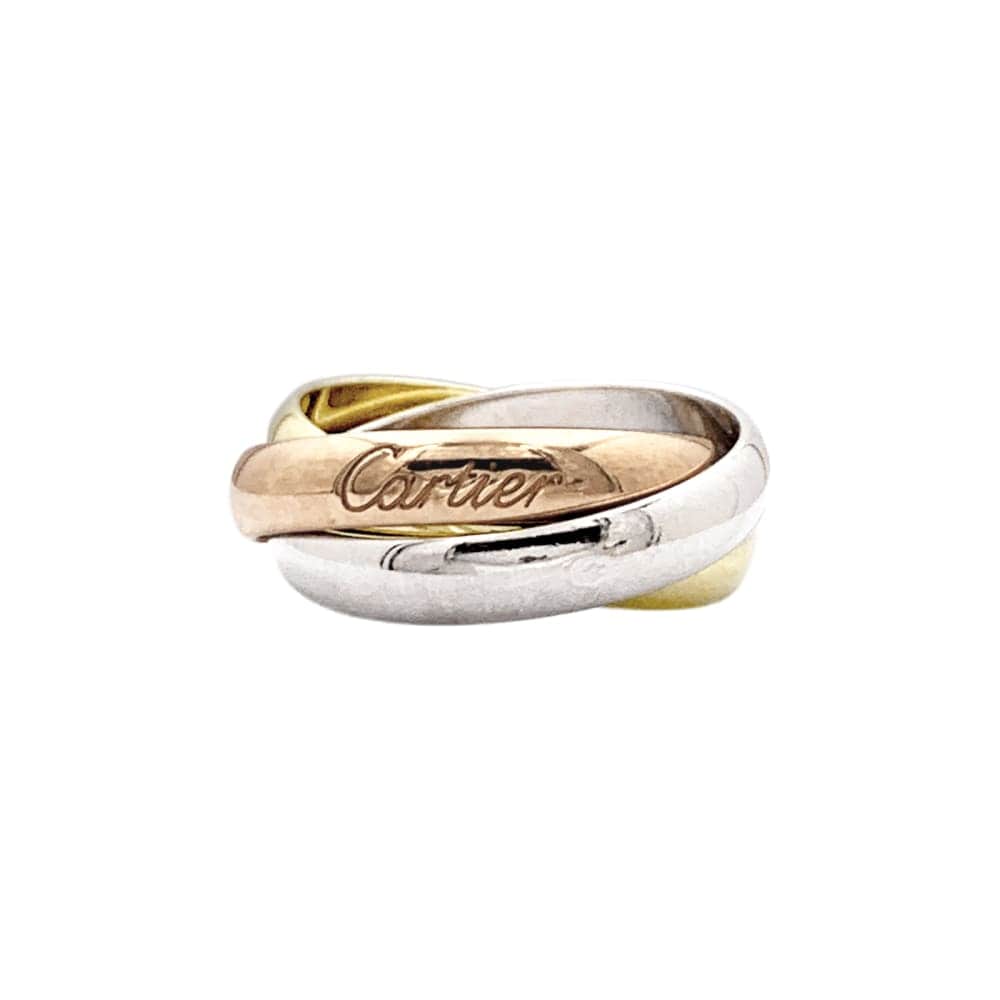 Ring Cartier, "Trinity Classic", three golds.