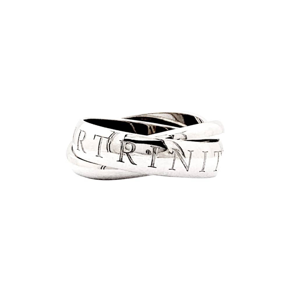 Ring CARTIER "Trinity", white gold.  - Image 2