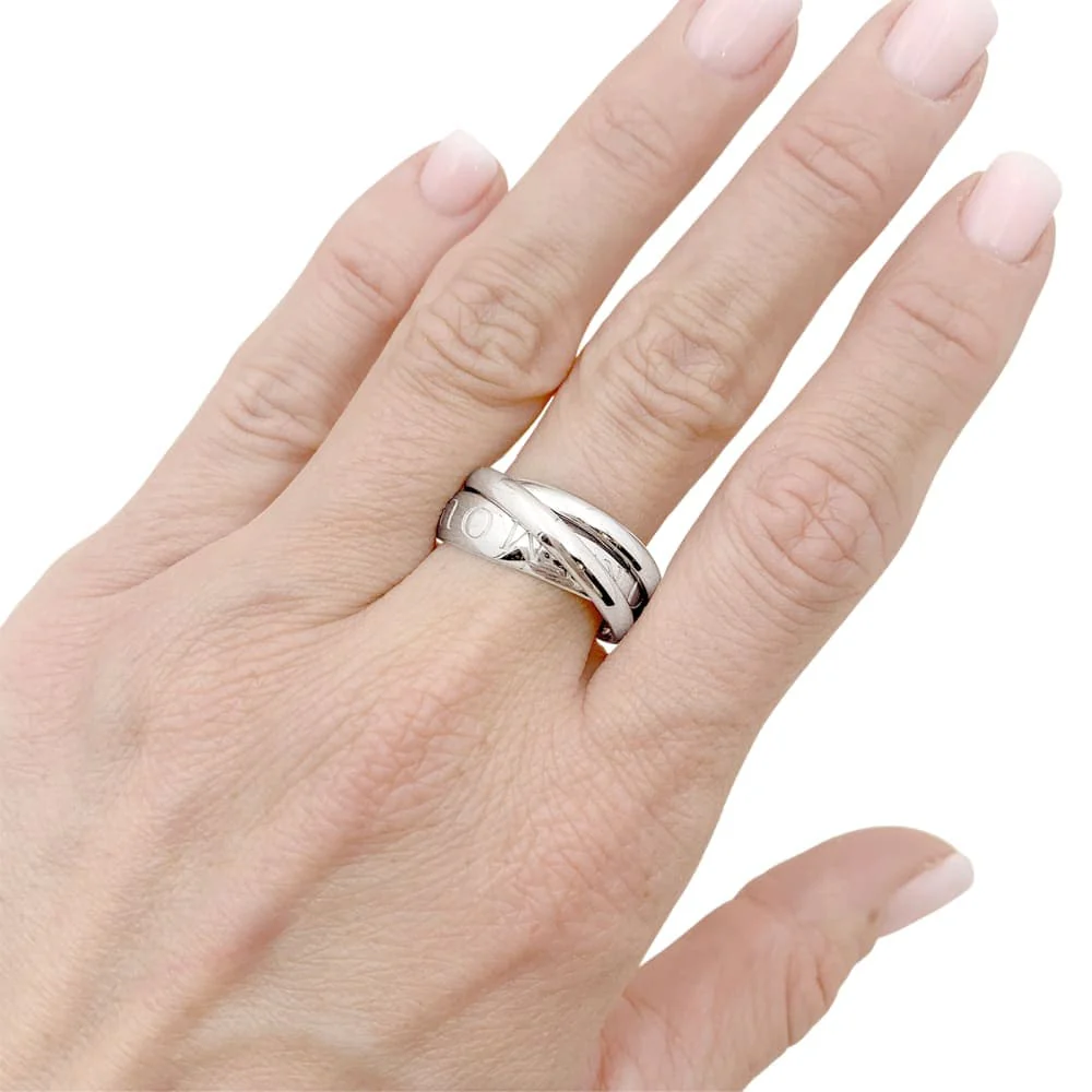 Ring CARTIER "Trinity", white gold.  - Image 6
