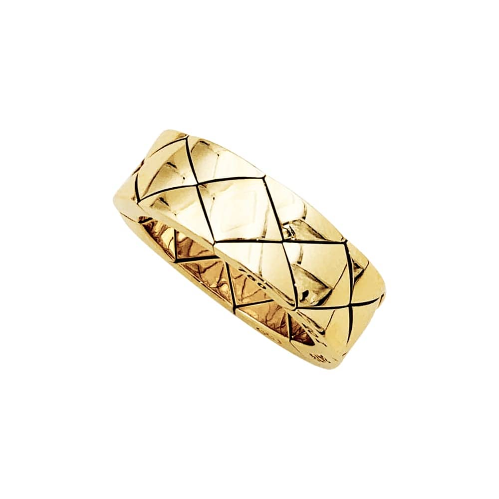 Ring Chanel, "Matelassé", yellow gold.  - Image 4