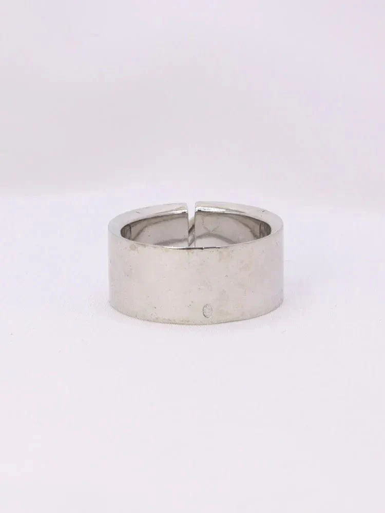 CHAUMET - White gold diamond link ring - Image 5