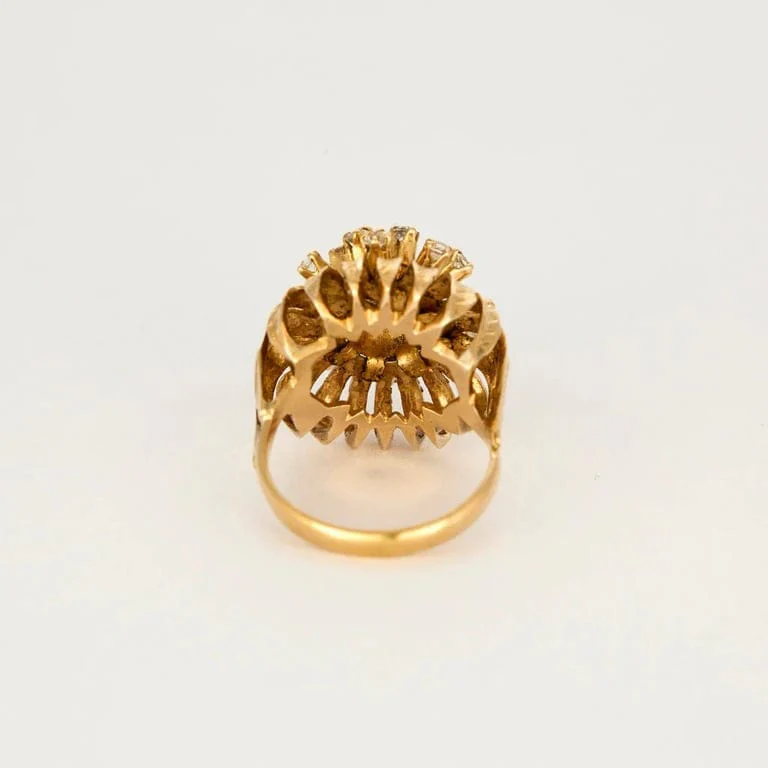 750 rose gold dome ring  - Image 5
