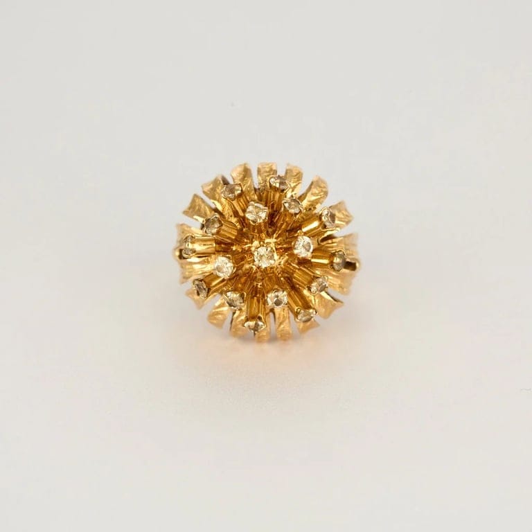 750 rose gold dome ring  - Image 6