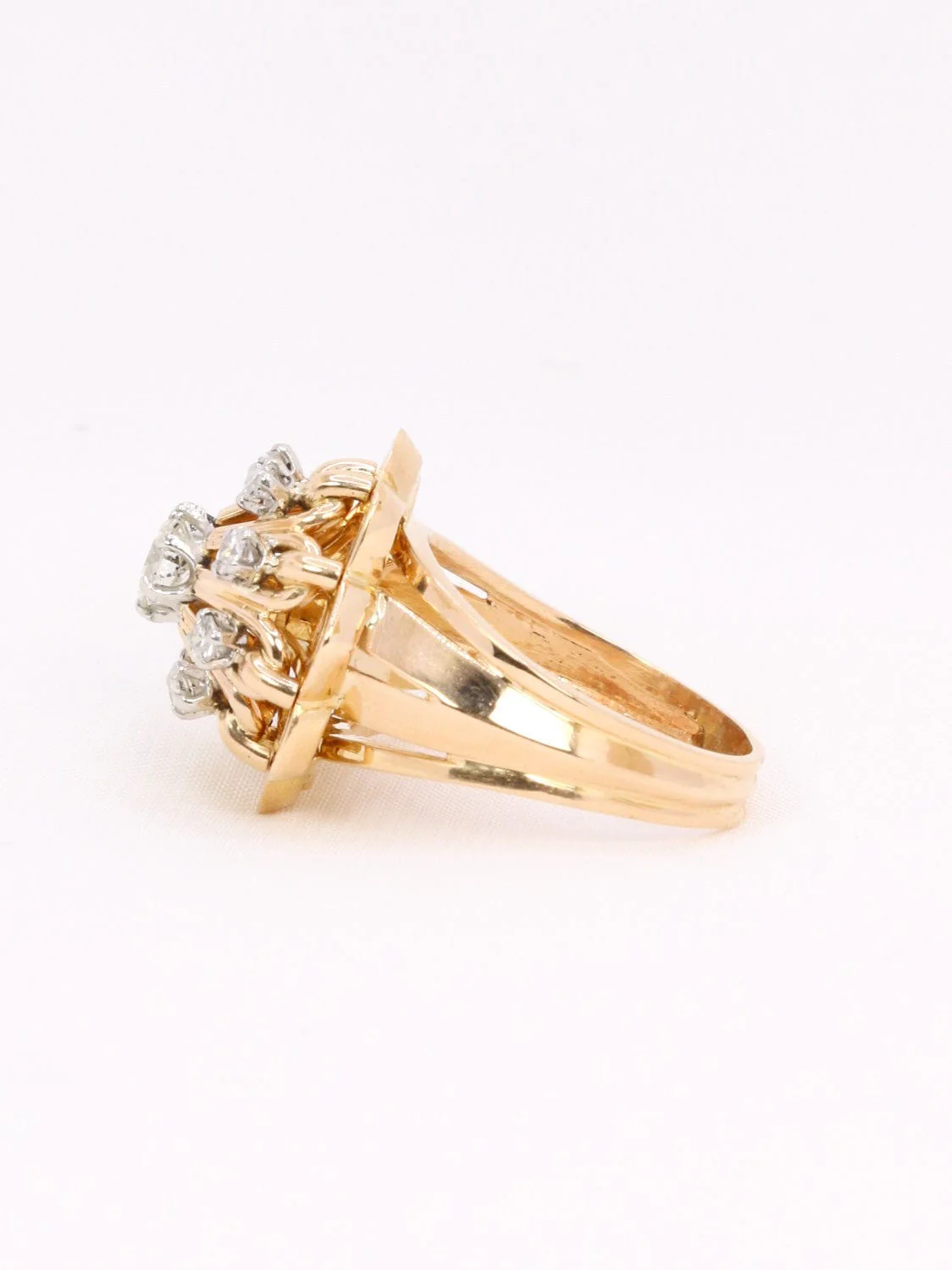 Vintage dome diamond ring - Image 5