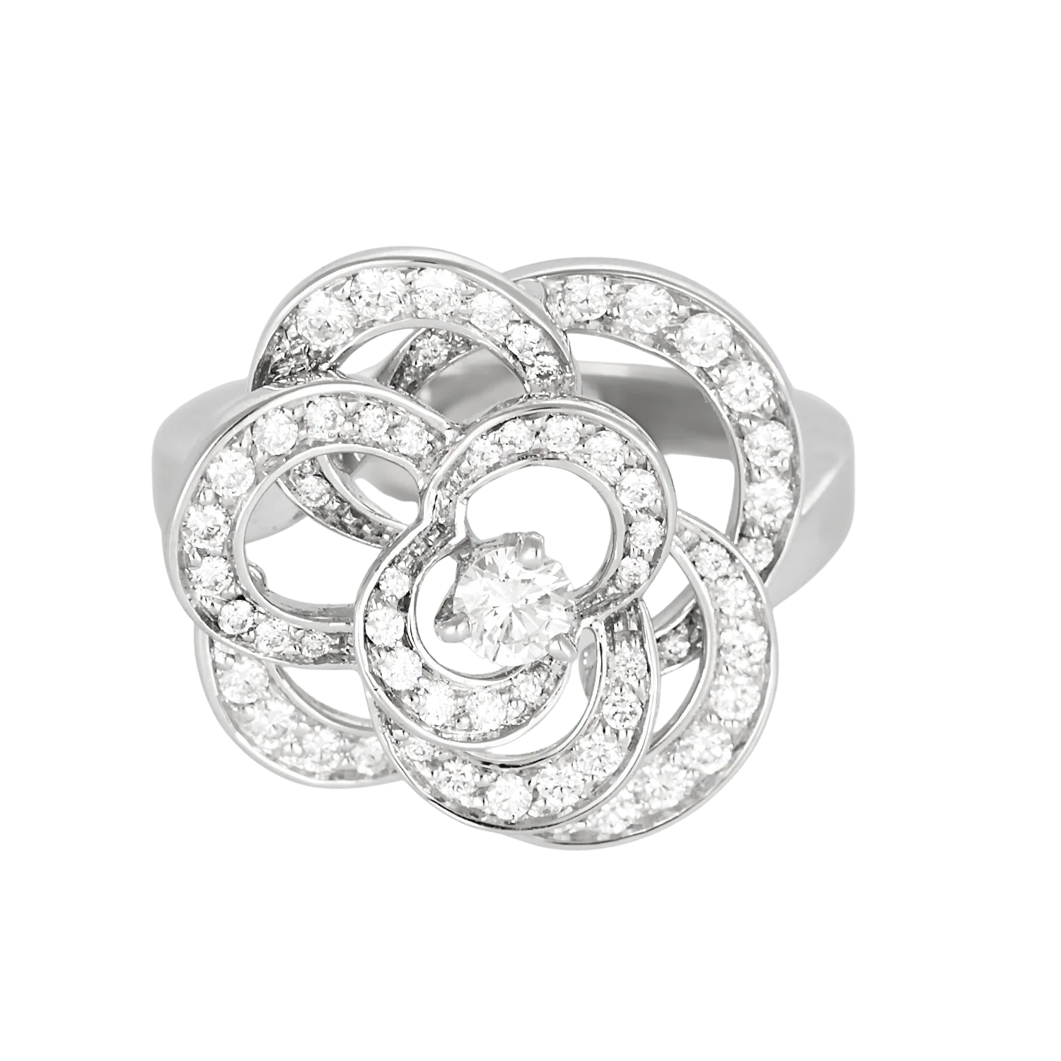 18k White Gold Diamond Ring 