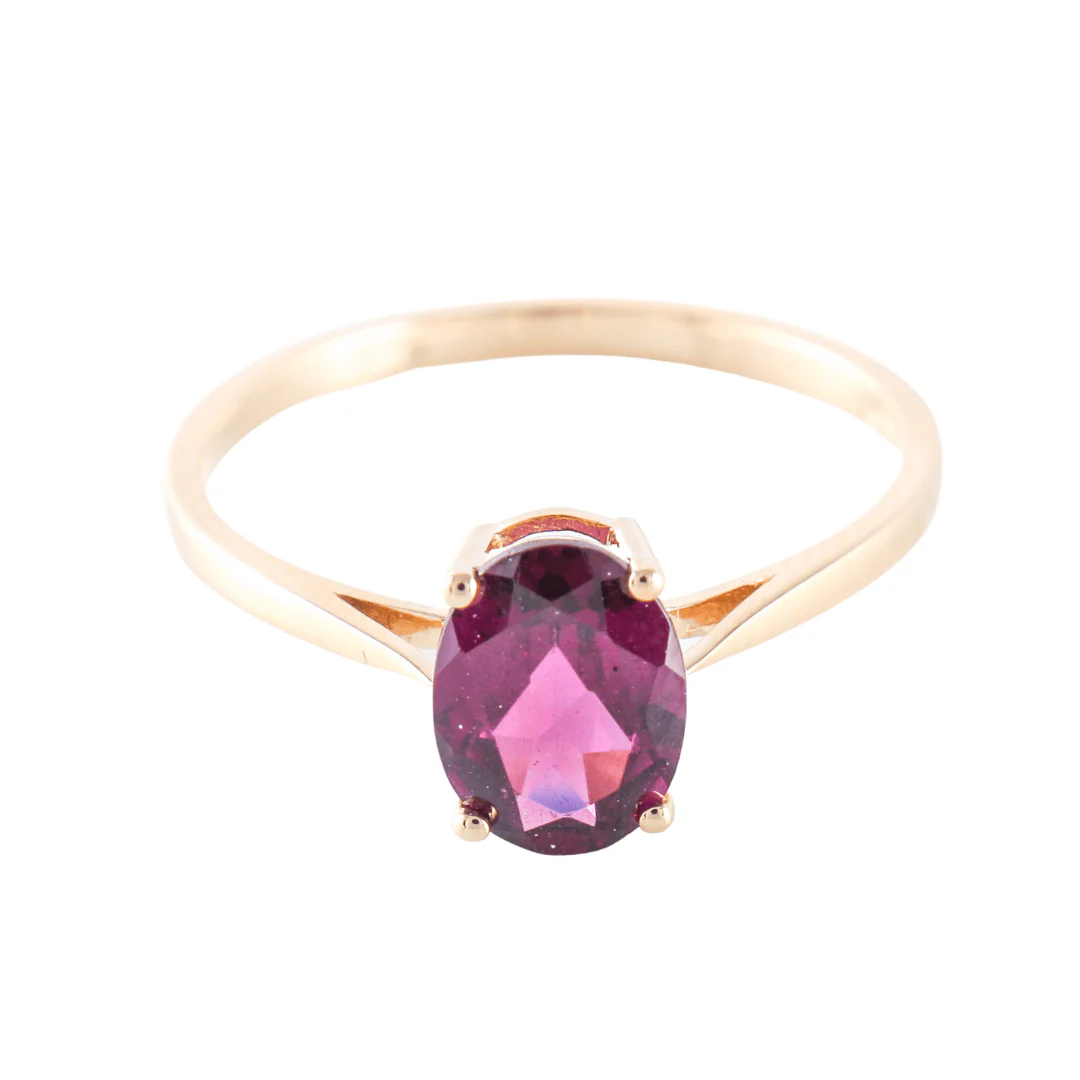 Rhodolite Garnet Ring