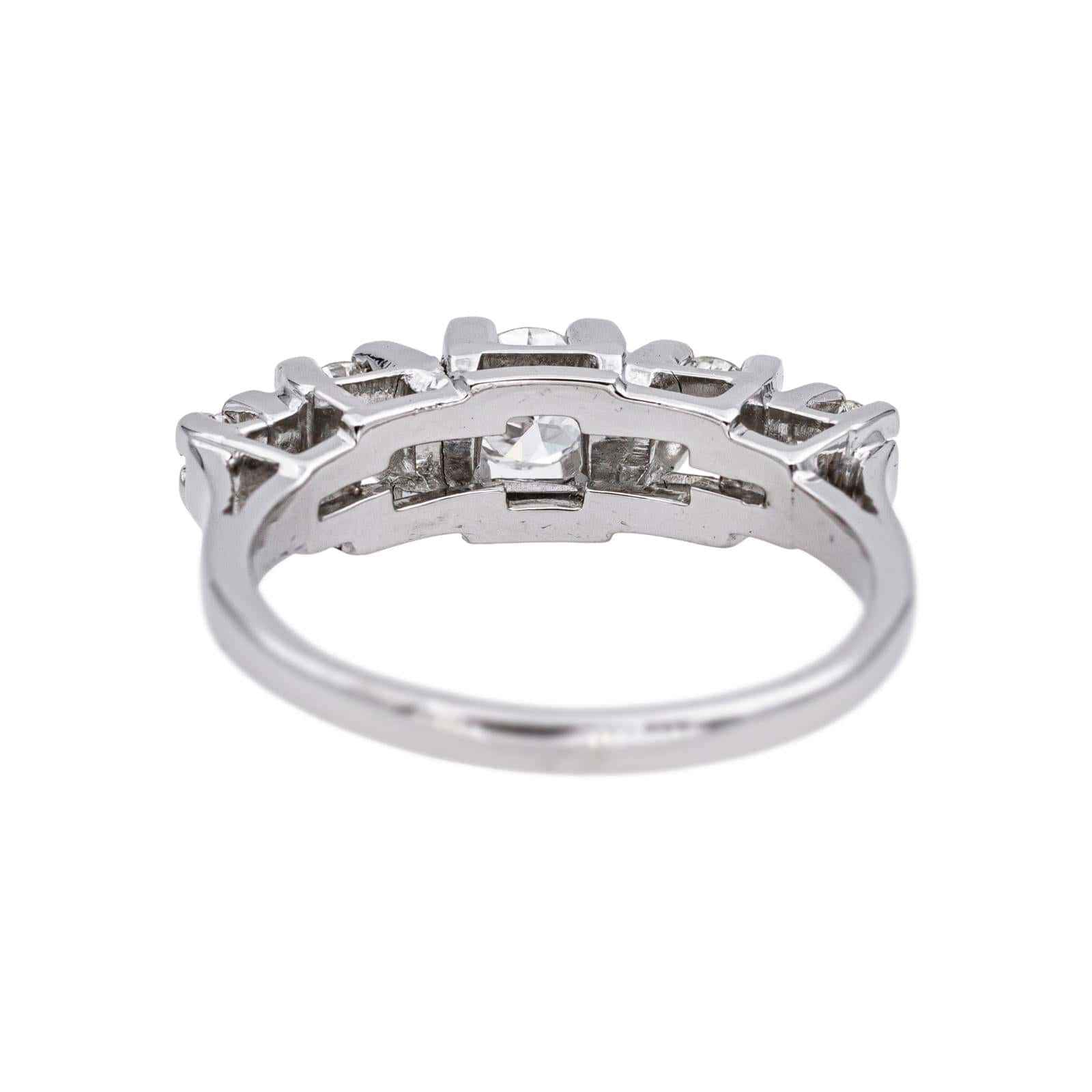 Garter ring platinum Diamond  - Image 5