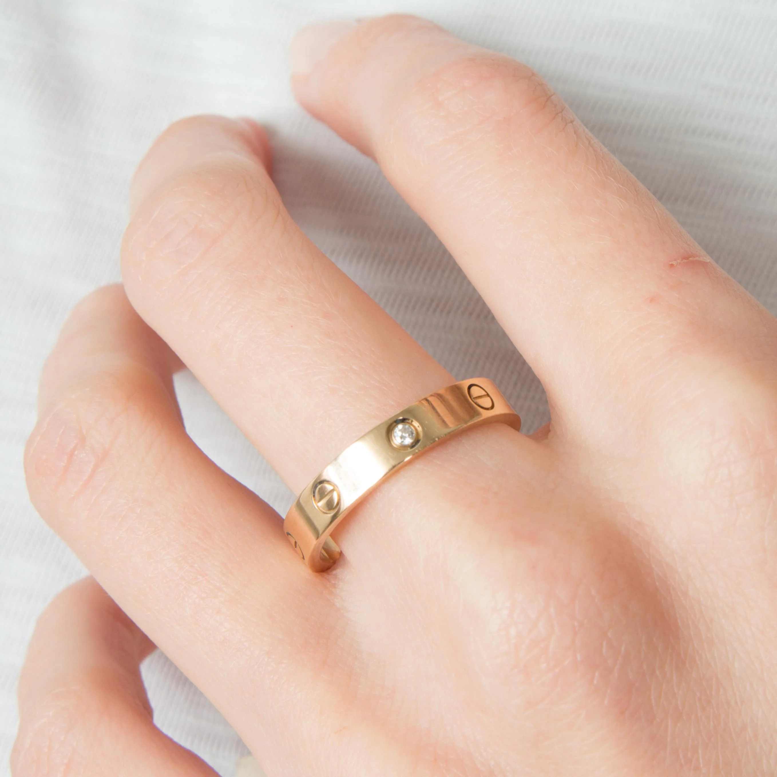 Ring Love Cartier Diamond - Image 4