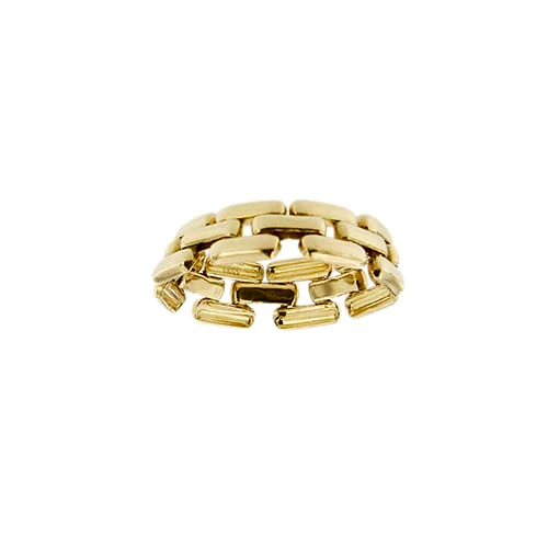 18 ct yellow gold panther ring Link  - Image 6