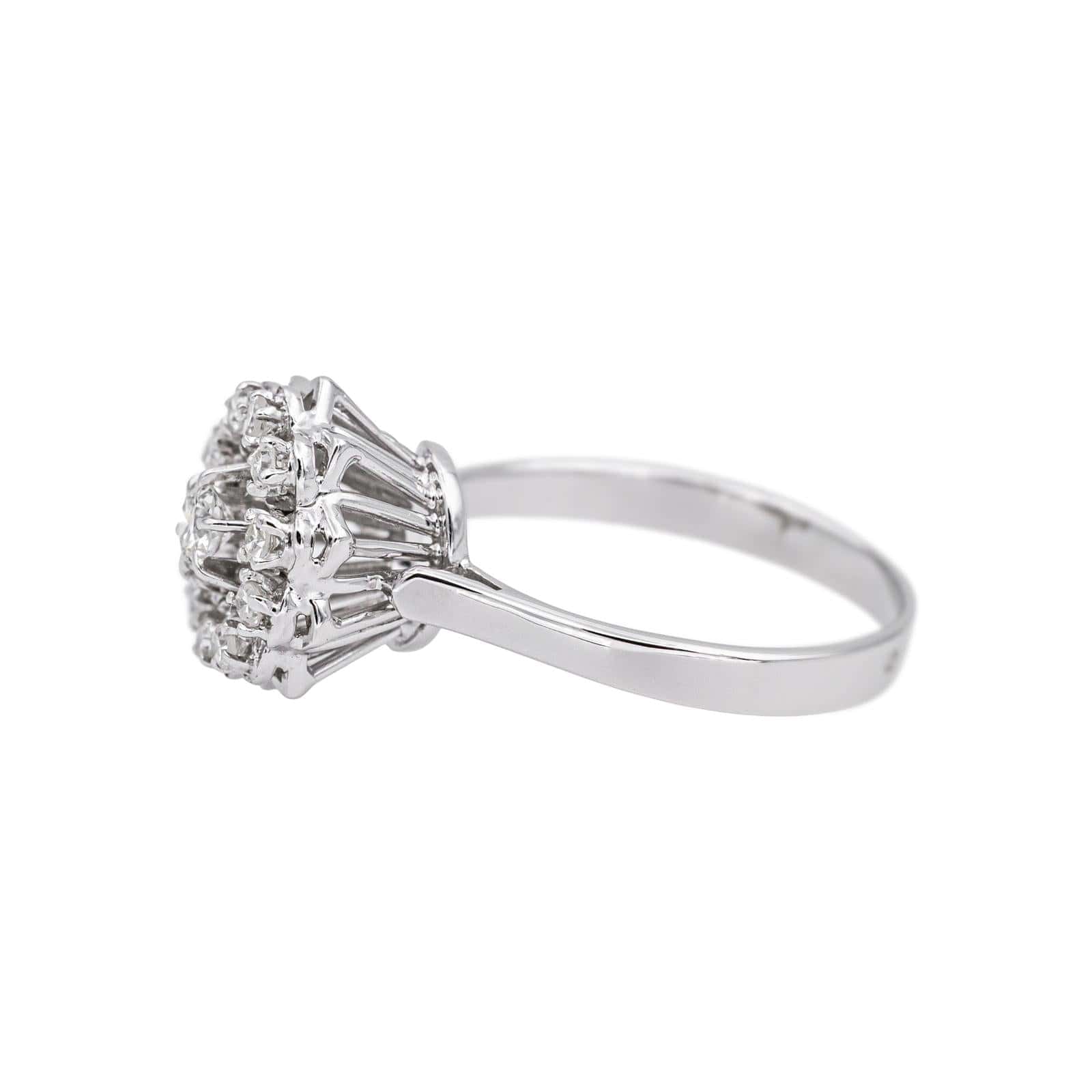 Ring Daisy White gold Diamond  - Image 4