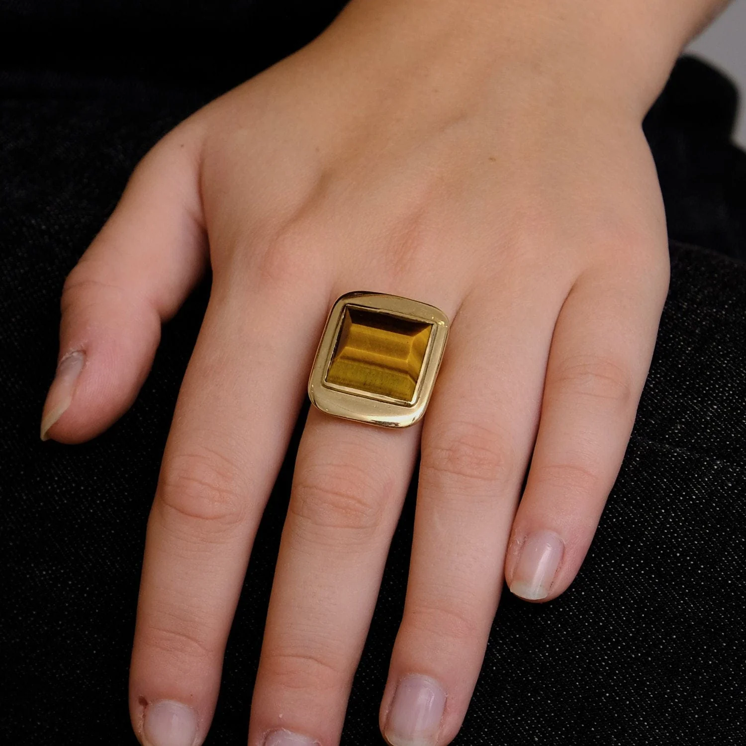 Tiger Eye Ring - Image 8