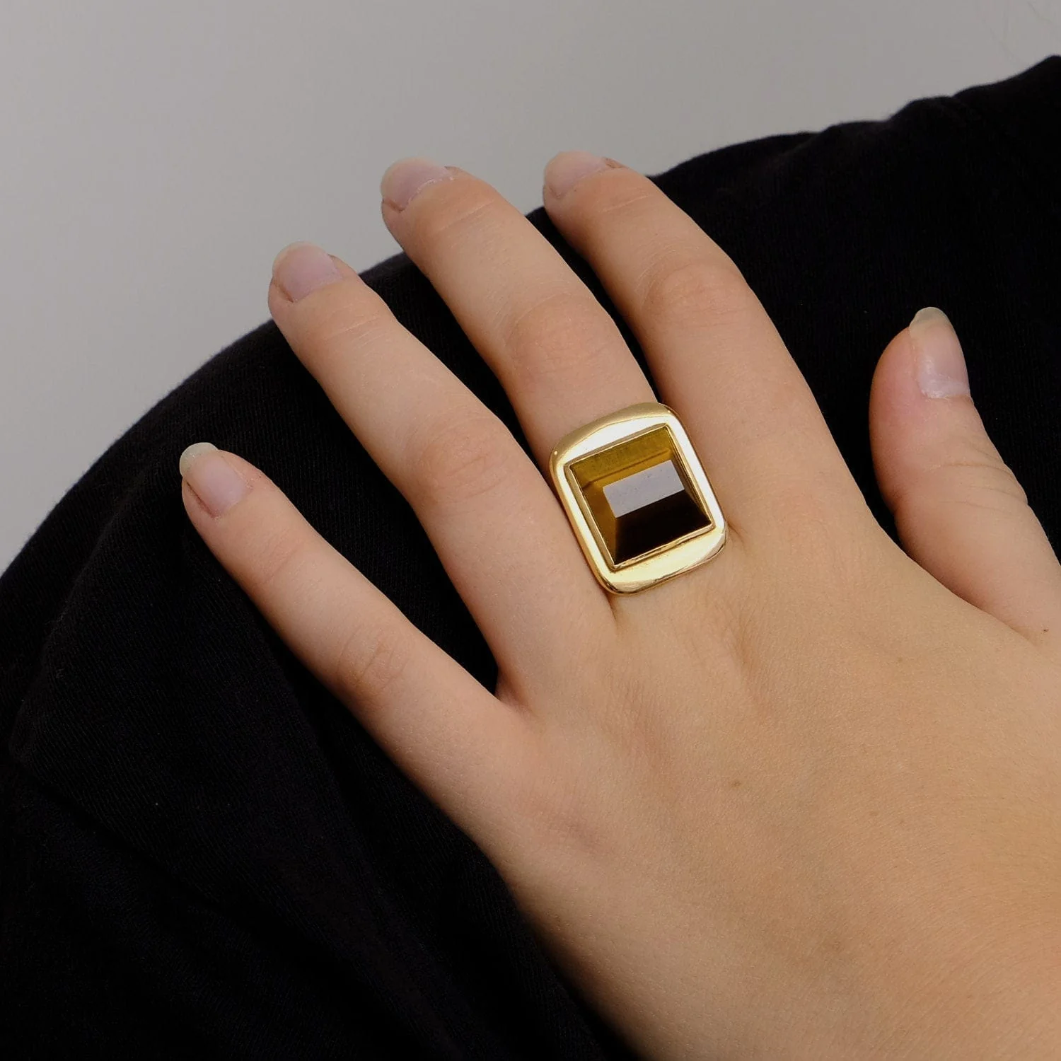 Tiger Eye Ring - Image 9