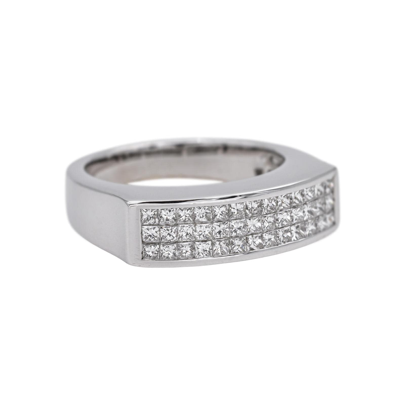 White gold diamond ring  - Image 6