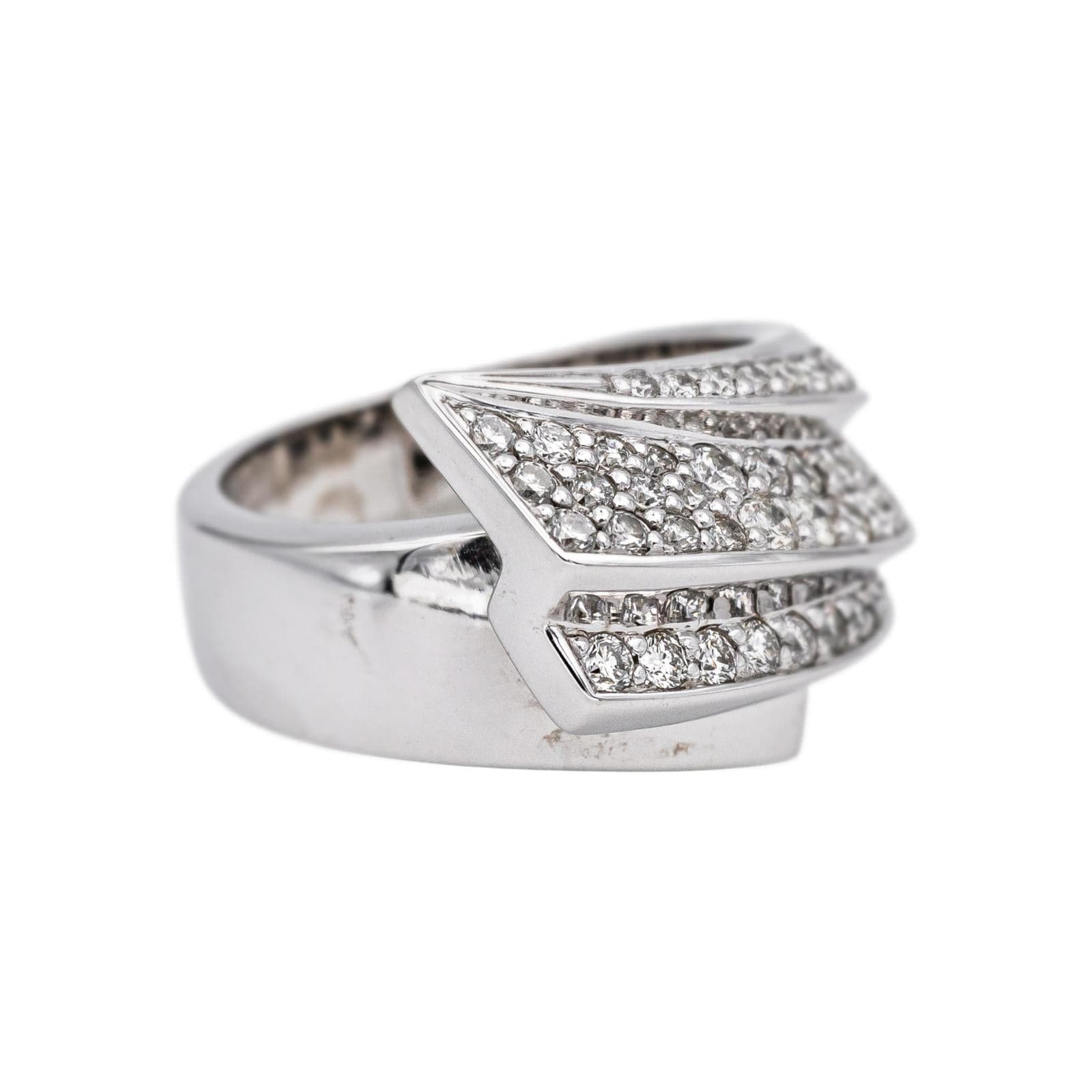 White gold diamond ring - Image 6