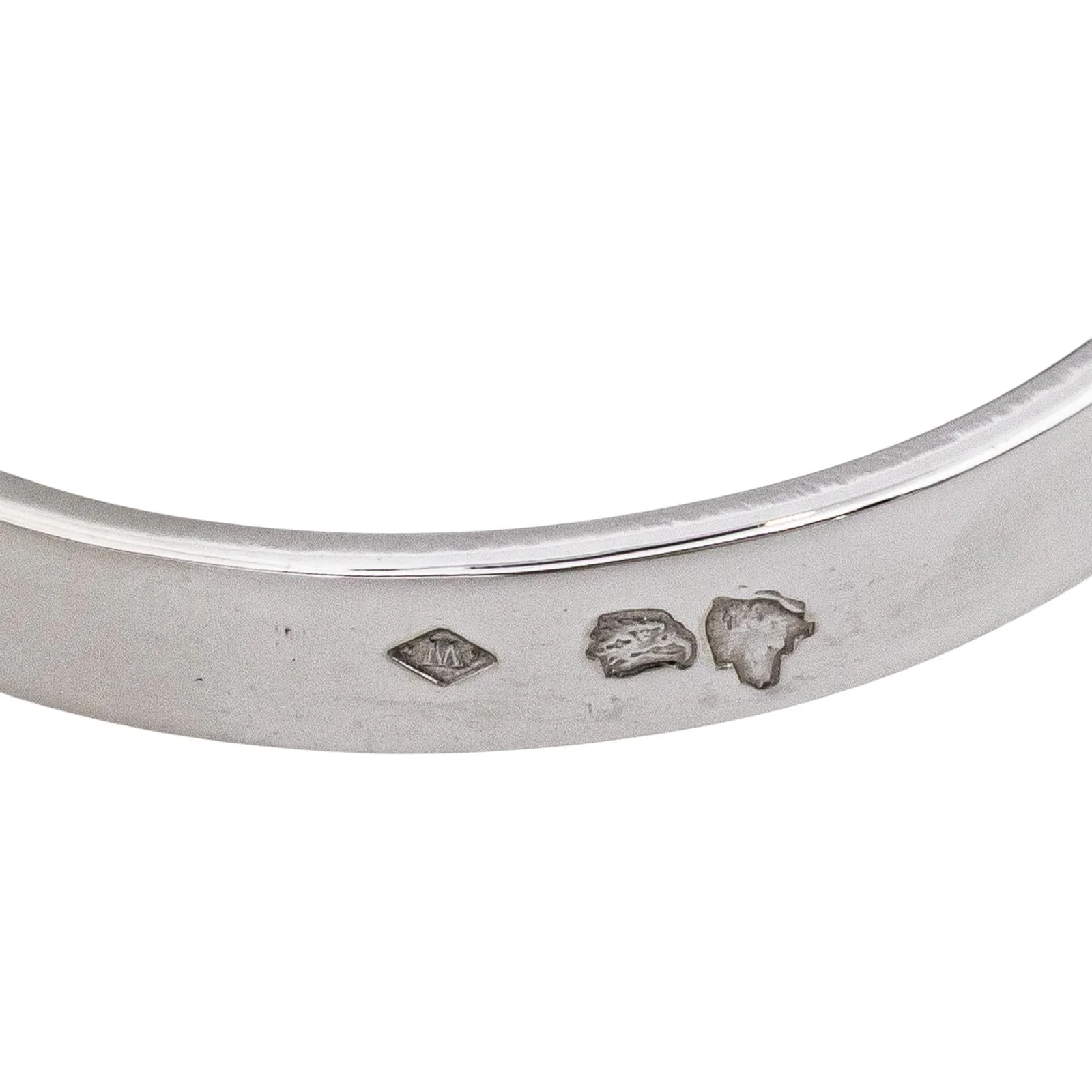 White gold ring, platinum Diamond  - Image 7