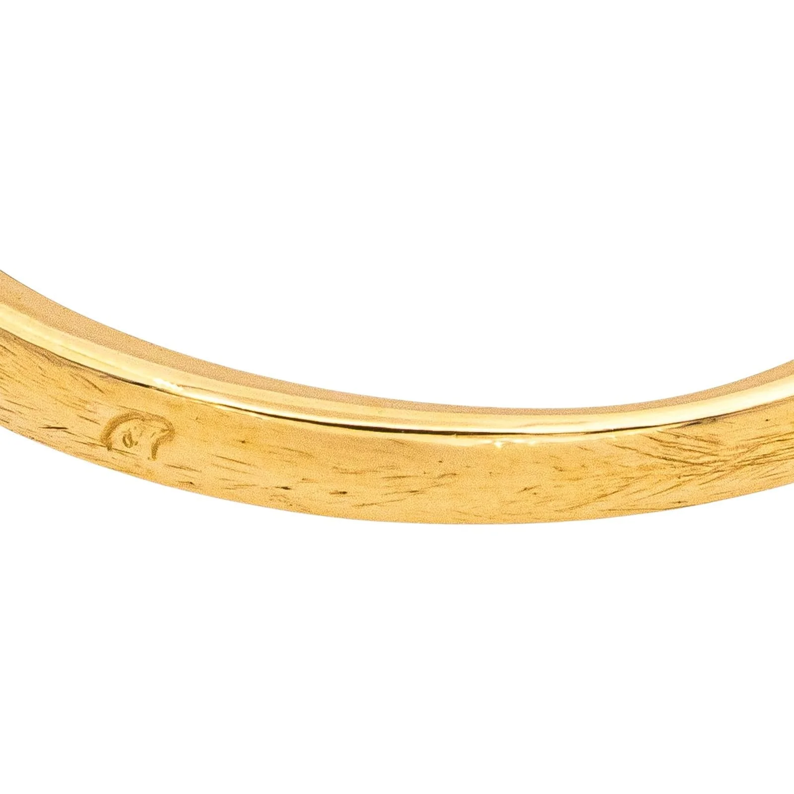Yellow gold diamond ring - Image 7