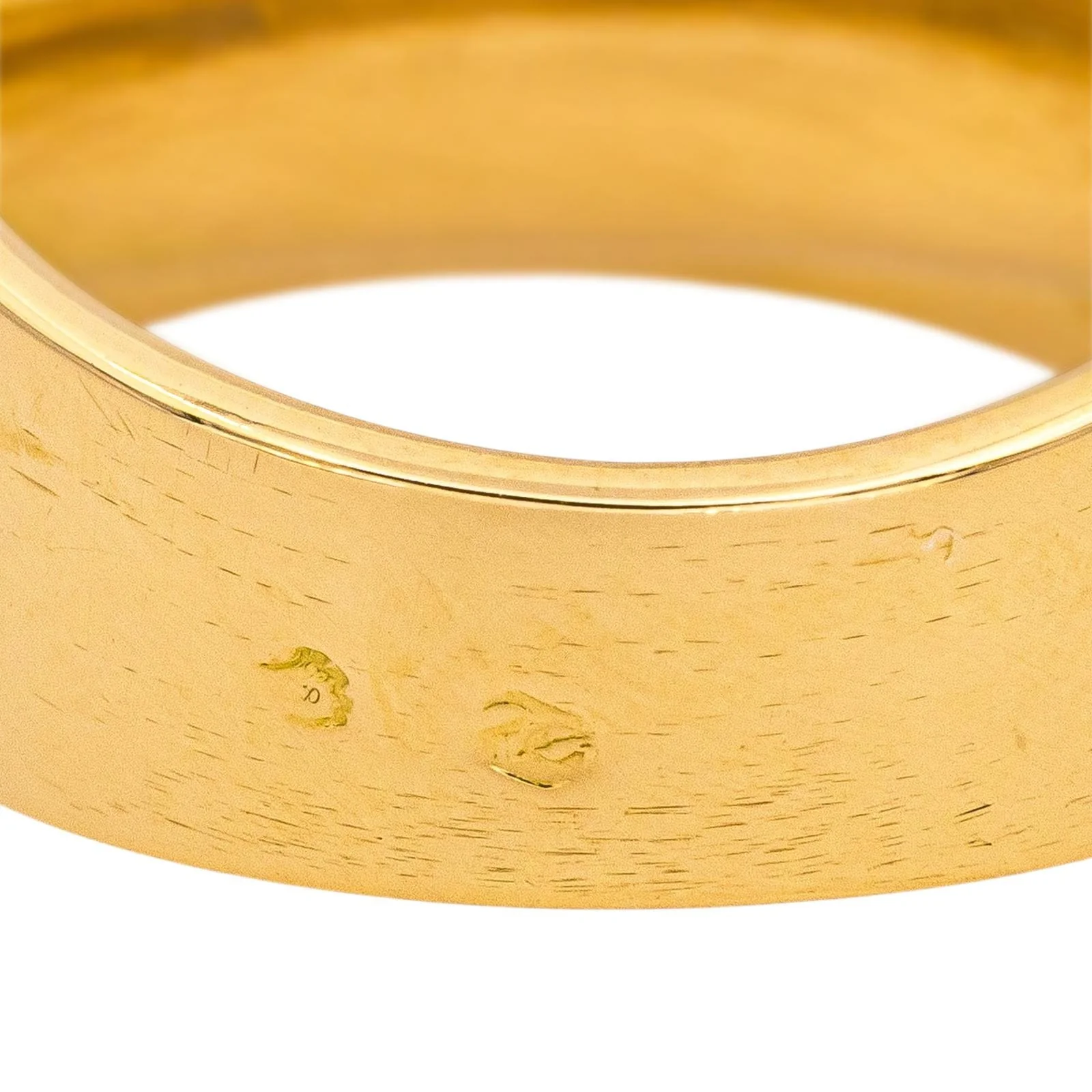 Yellow gold diamond ring  - Image 7