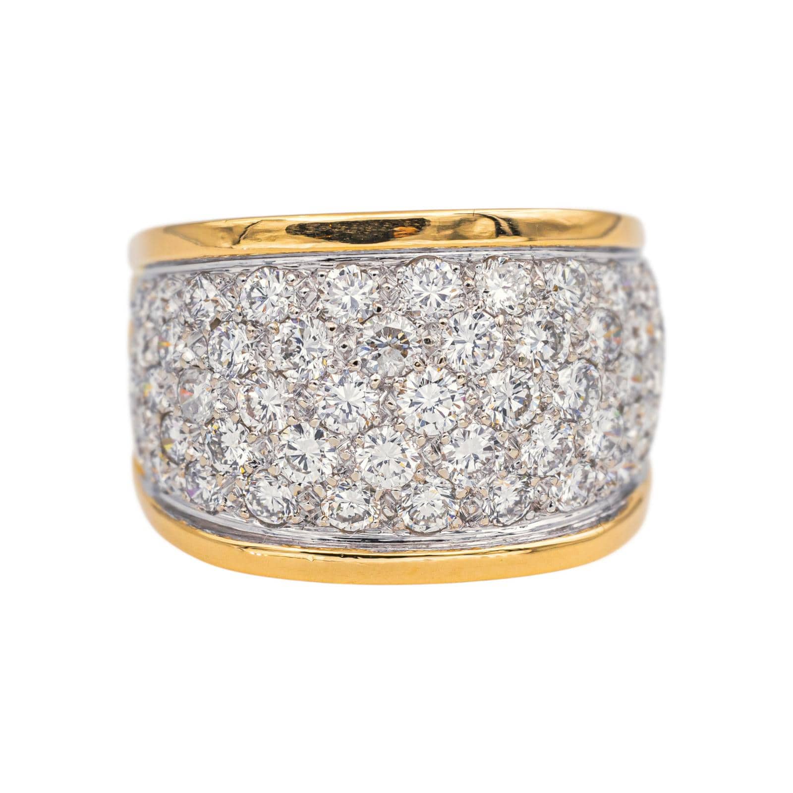 Yellow Gold Diamond Ring 