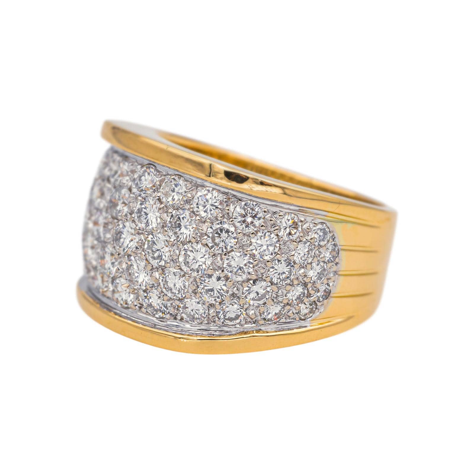 Yellow Gold Diamond Ring  - Image 4