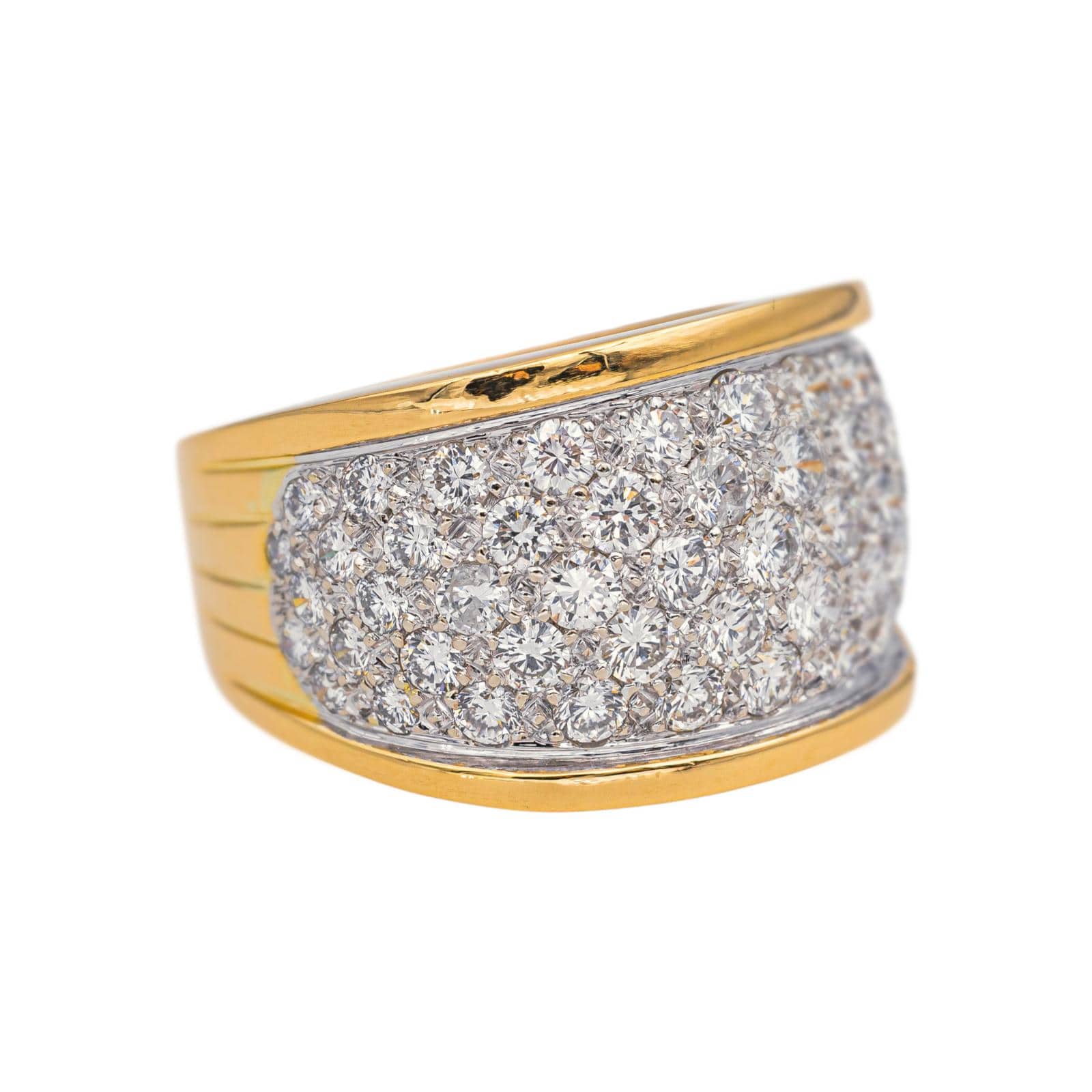 Yellow Gold Diamond Ring  - Image 6