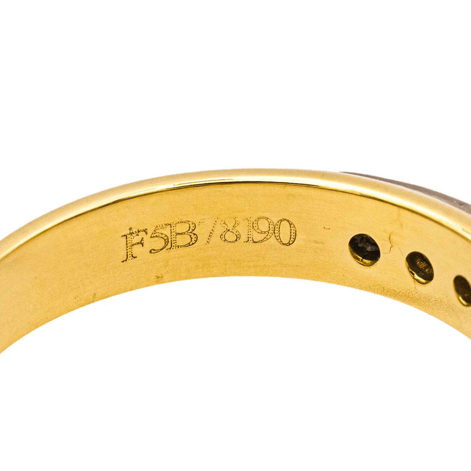 Yellow gold, White gold Diamond Ring  - Image 10