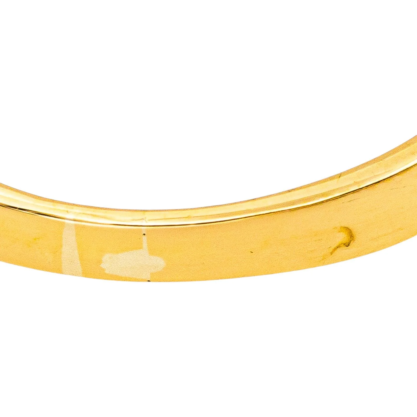 Yellow Gold Sapphire Ring  - Image 7