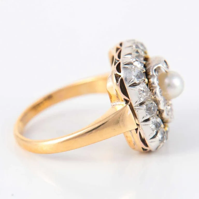 Pearl Diamond Ring - Image 5