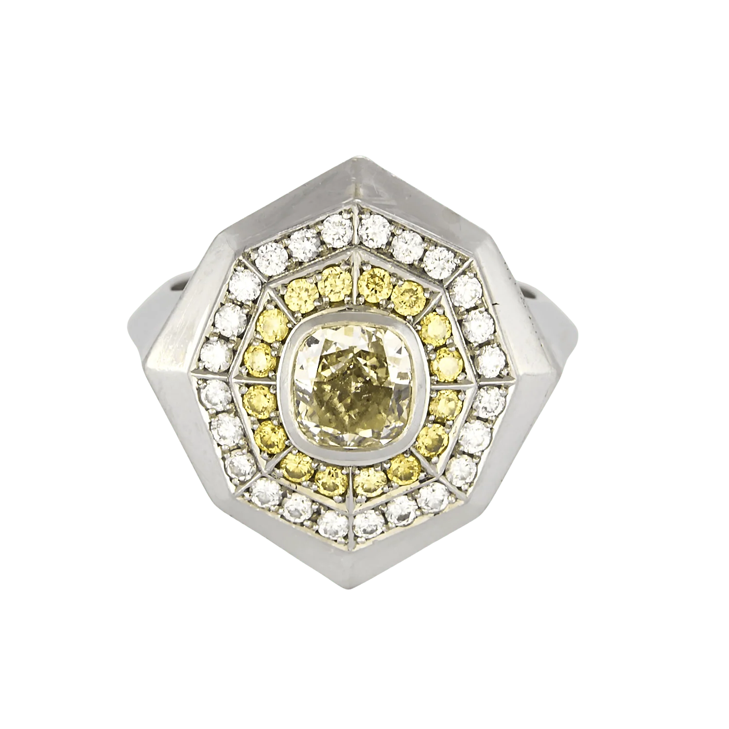 Ring platinum Diamond 