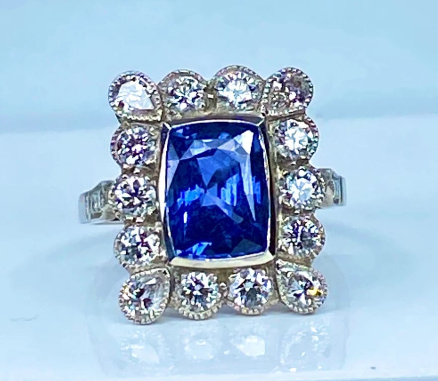 Exceptional Ceylon Sapphire Ring - Image 4