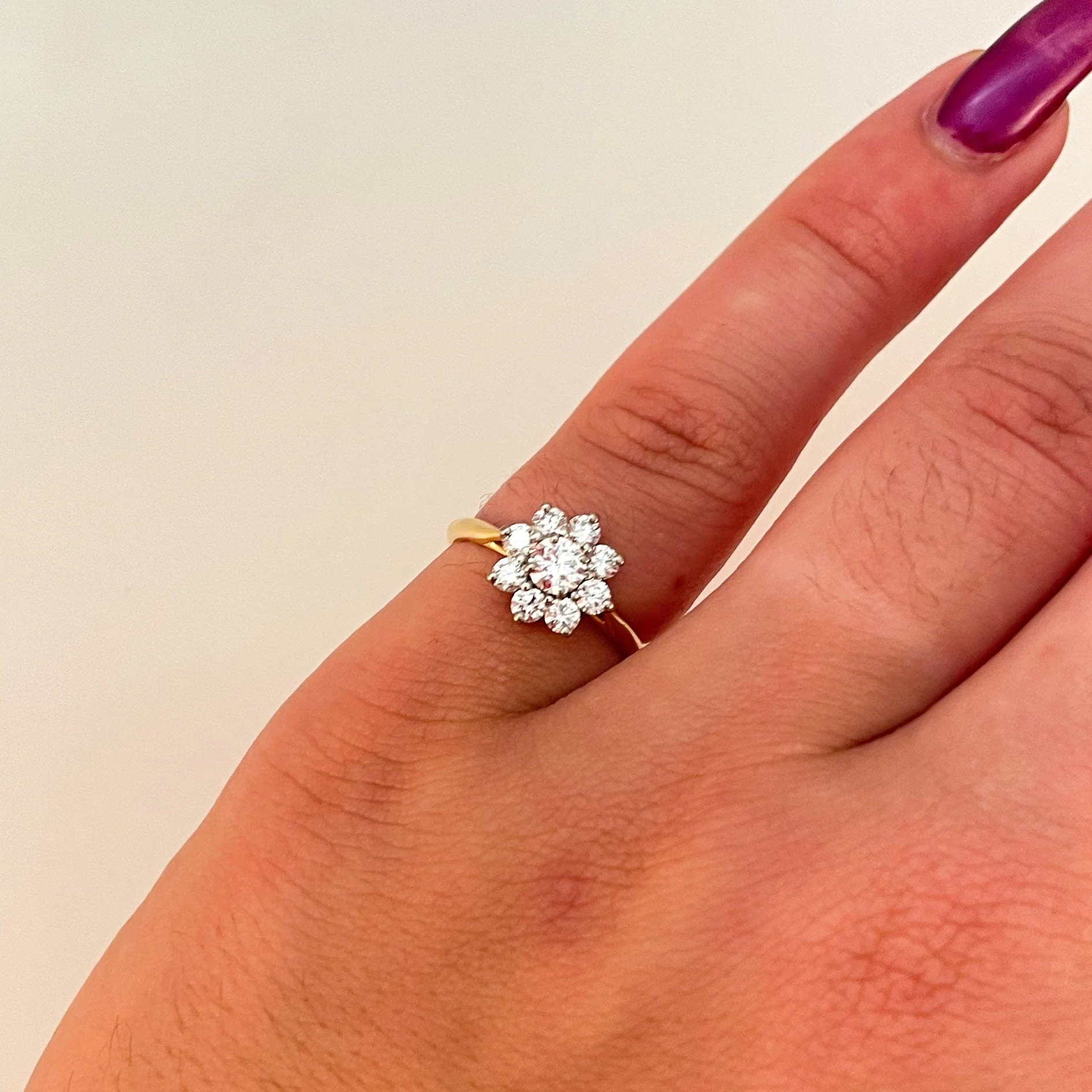 Diamond Solitaire Ring - Image 2