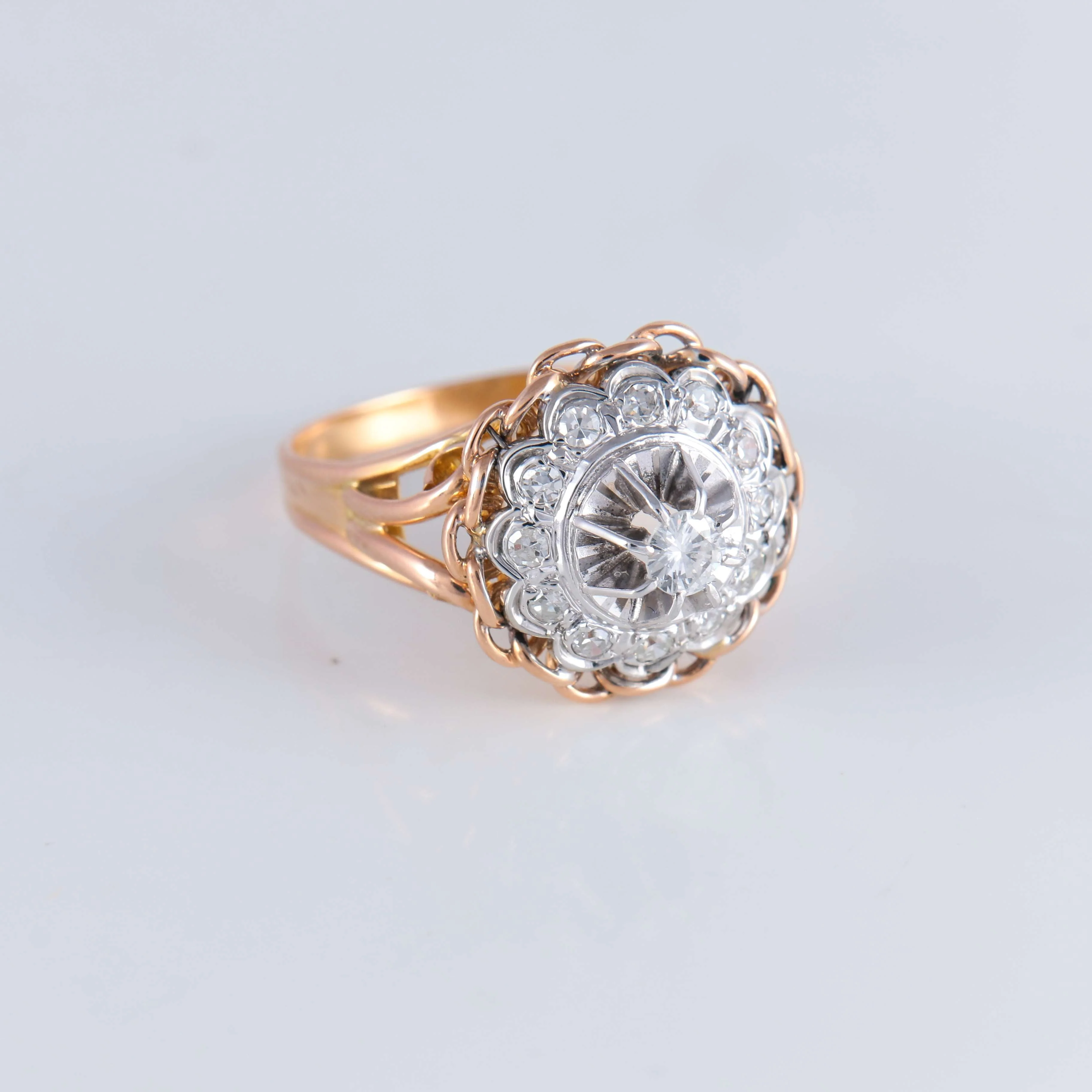 Retro Solitaire Ring - Image 8