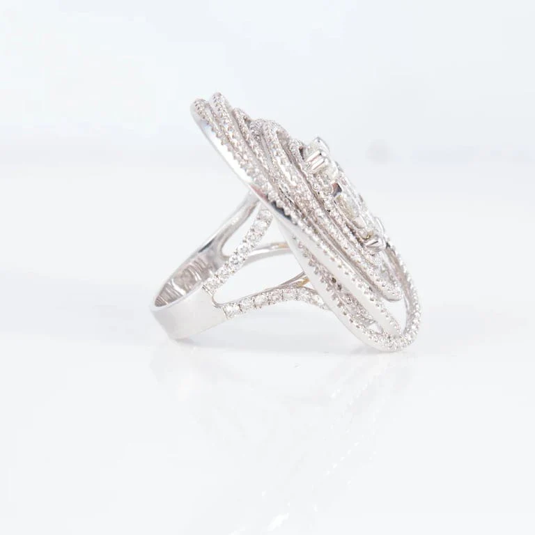 Spiral Diamond Ring - Image 6