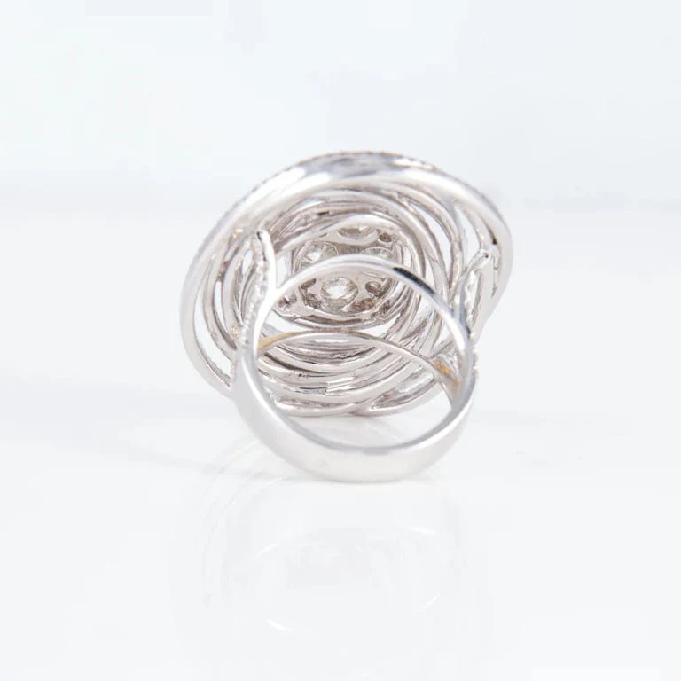 Spiral Diamond Ring - Image 8