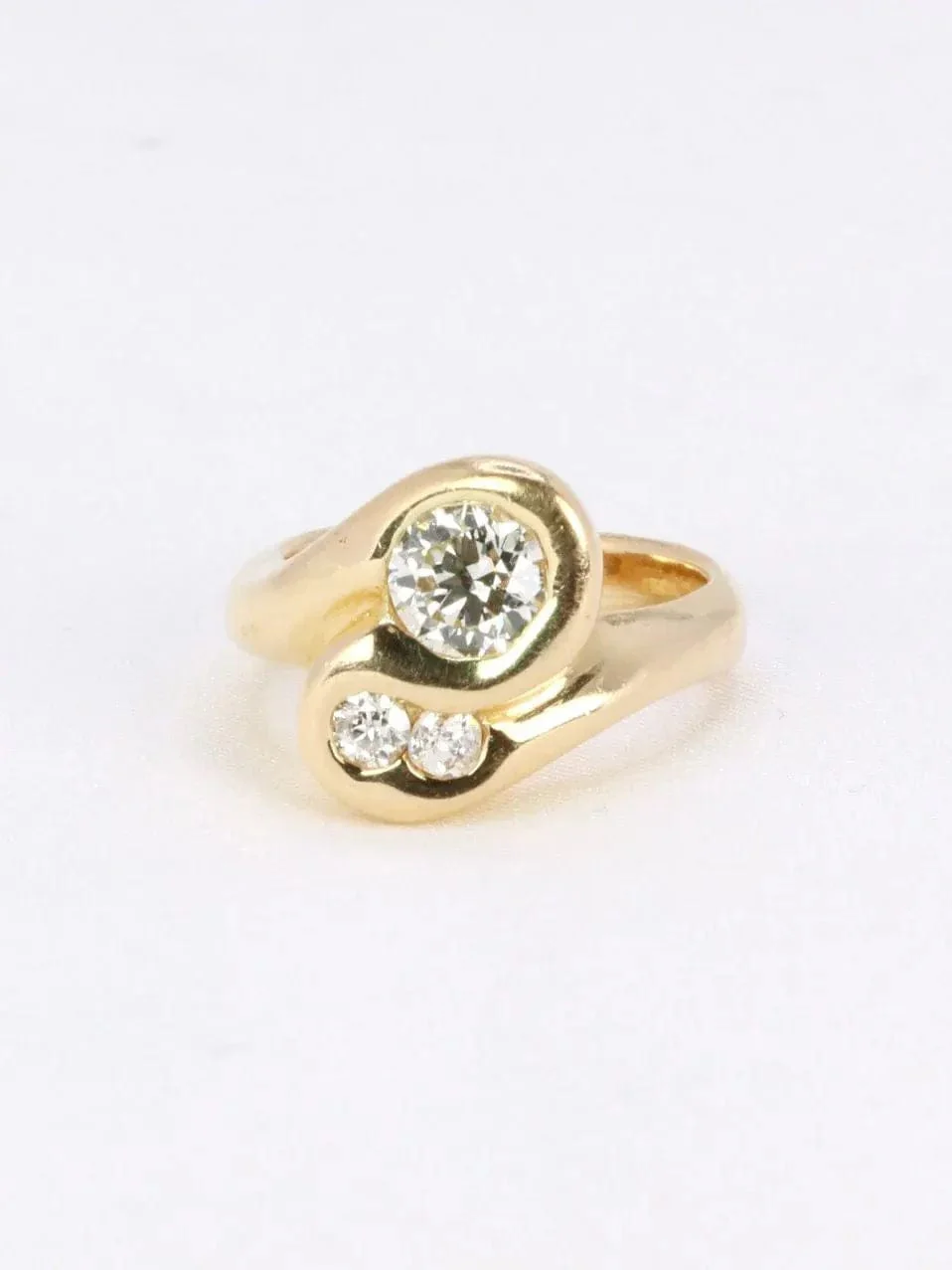 Ring Toi & Moi diamonds