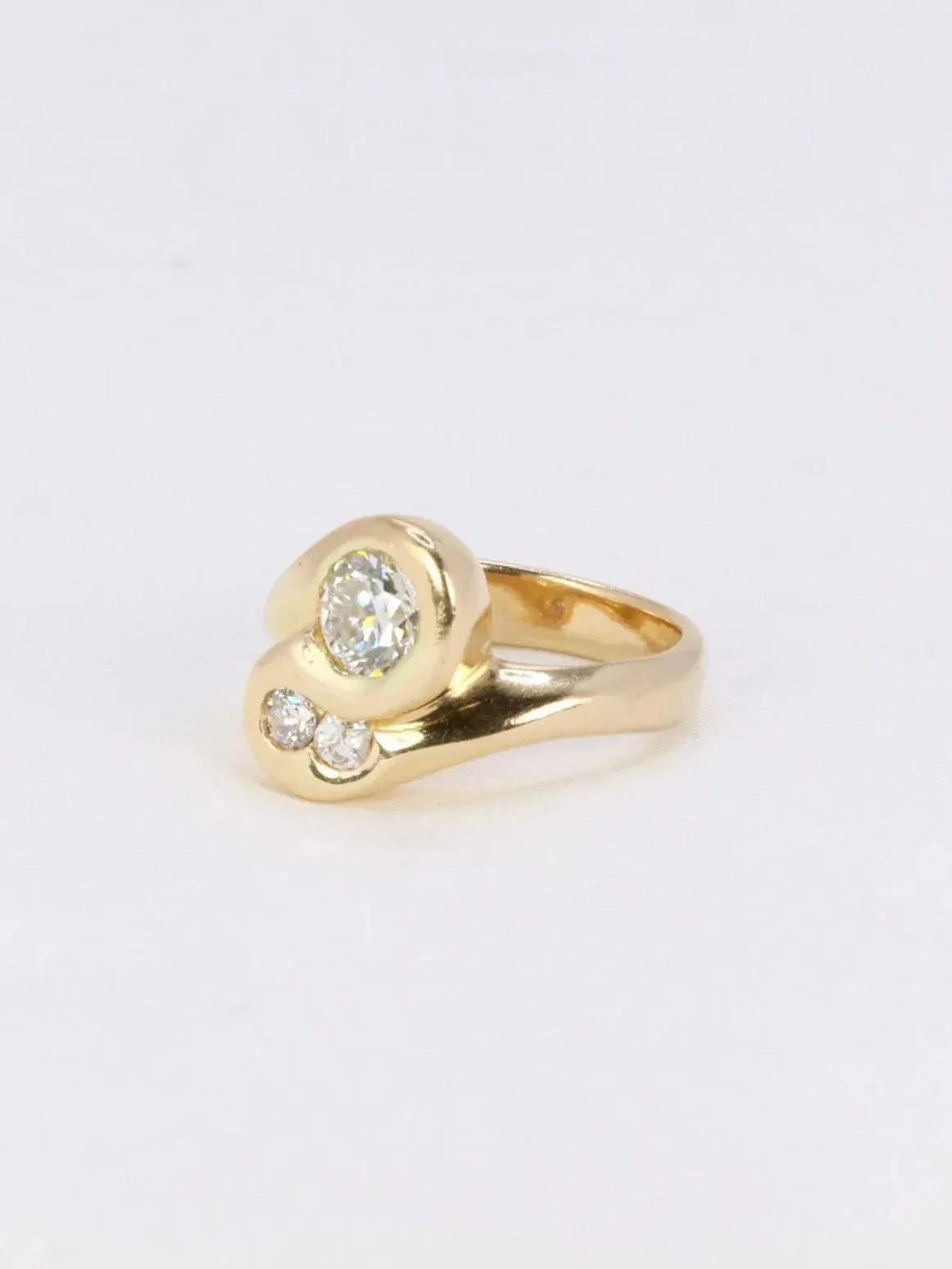 Ring Toi & Moi diamonds - Image 3