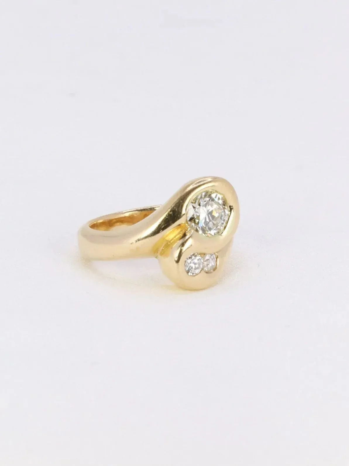 Ring Toi & Moi diamonds - Image 7