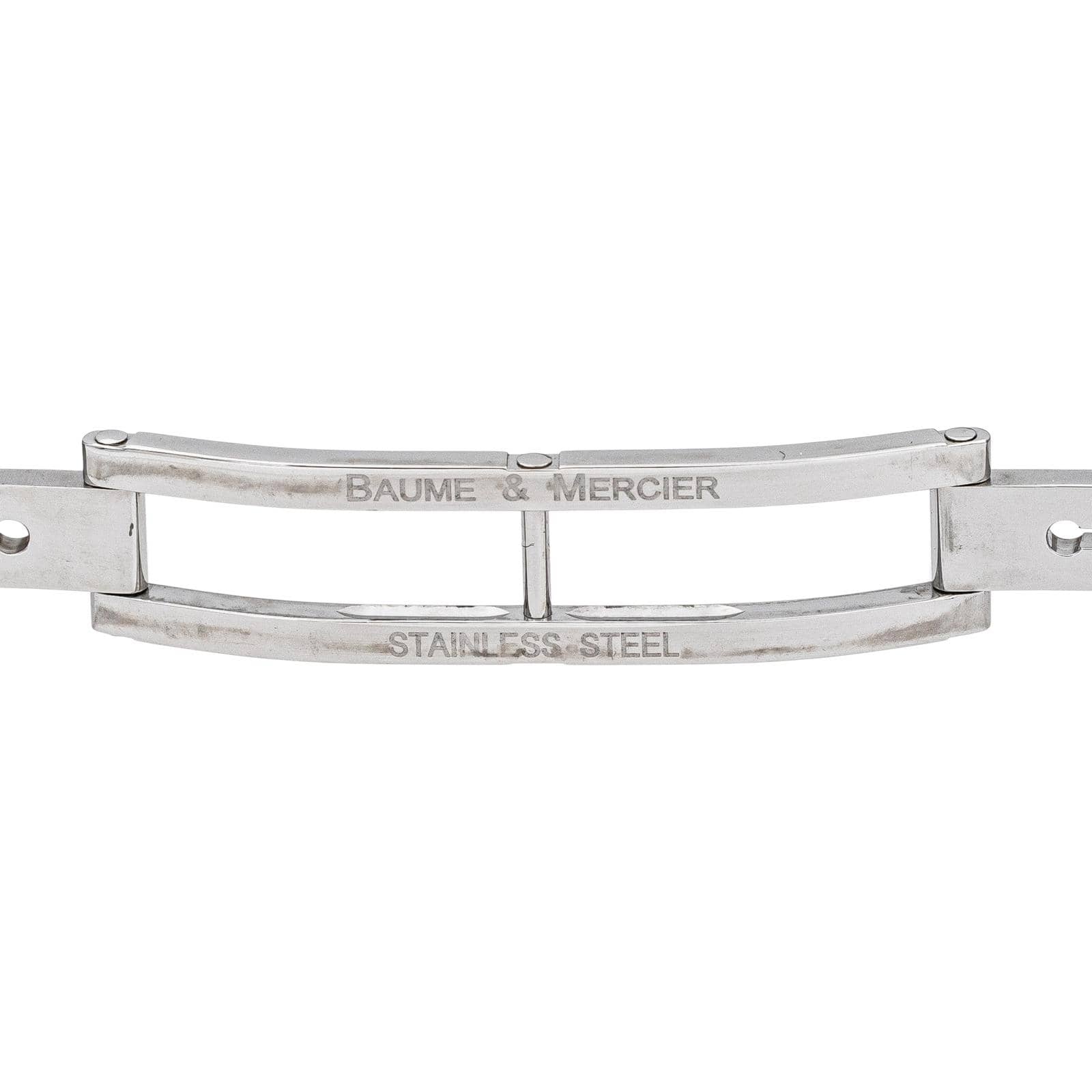 Baume & Mercier Hampton Diamond Steel Watch  - Image 8