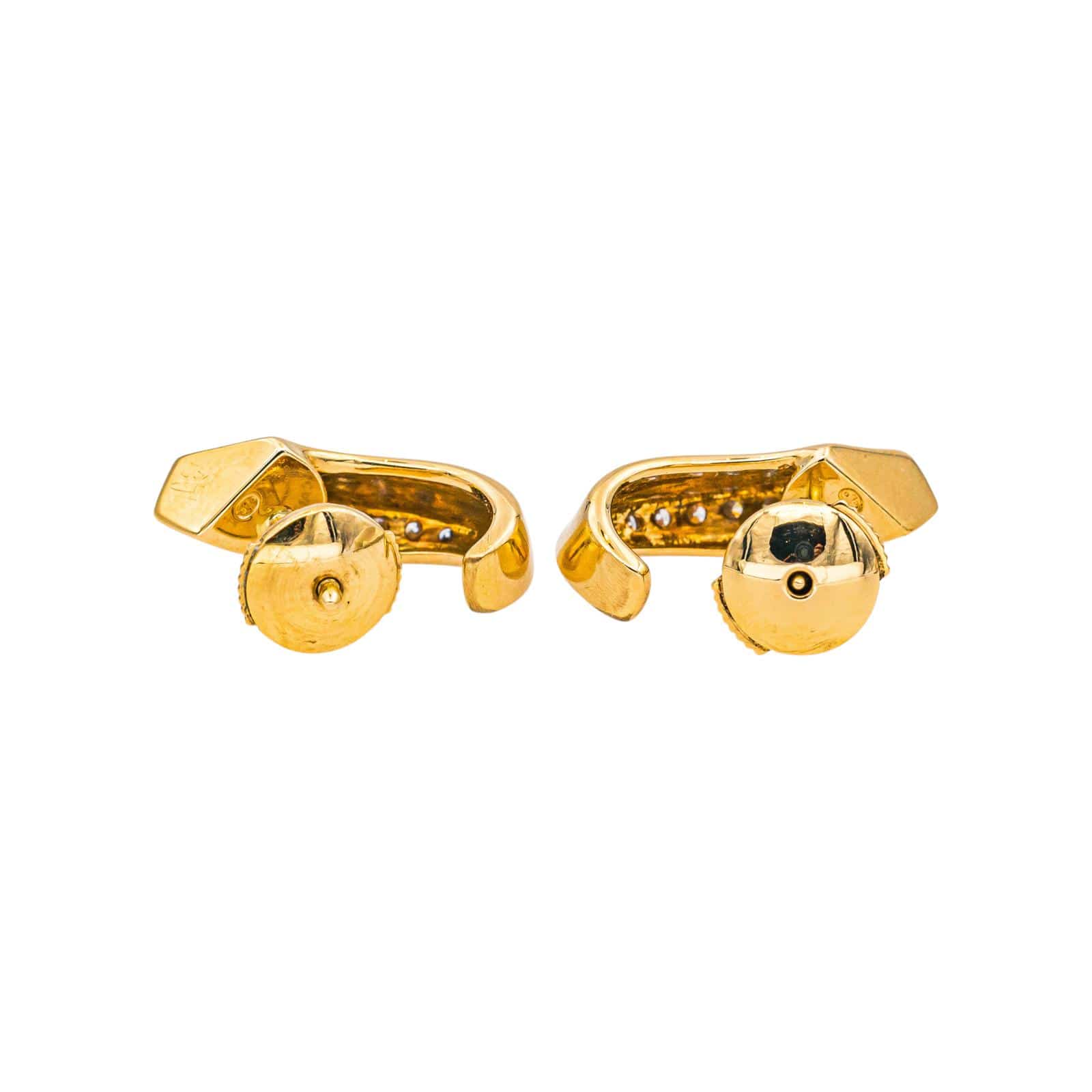 Earrings Yellow gold Diamond  - Image 6