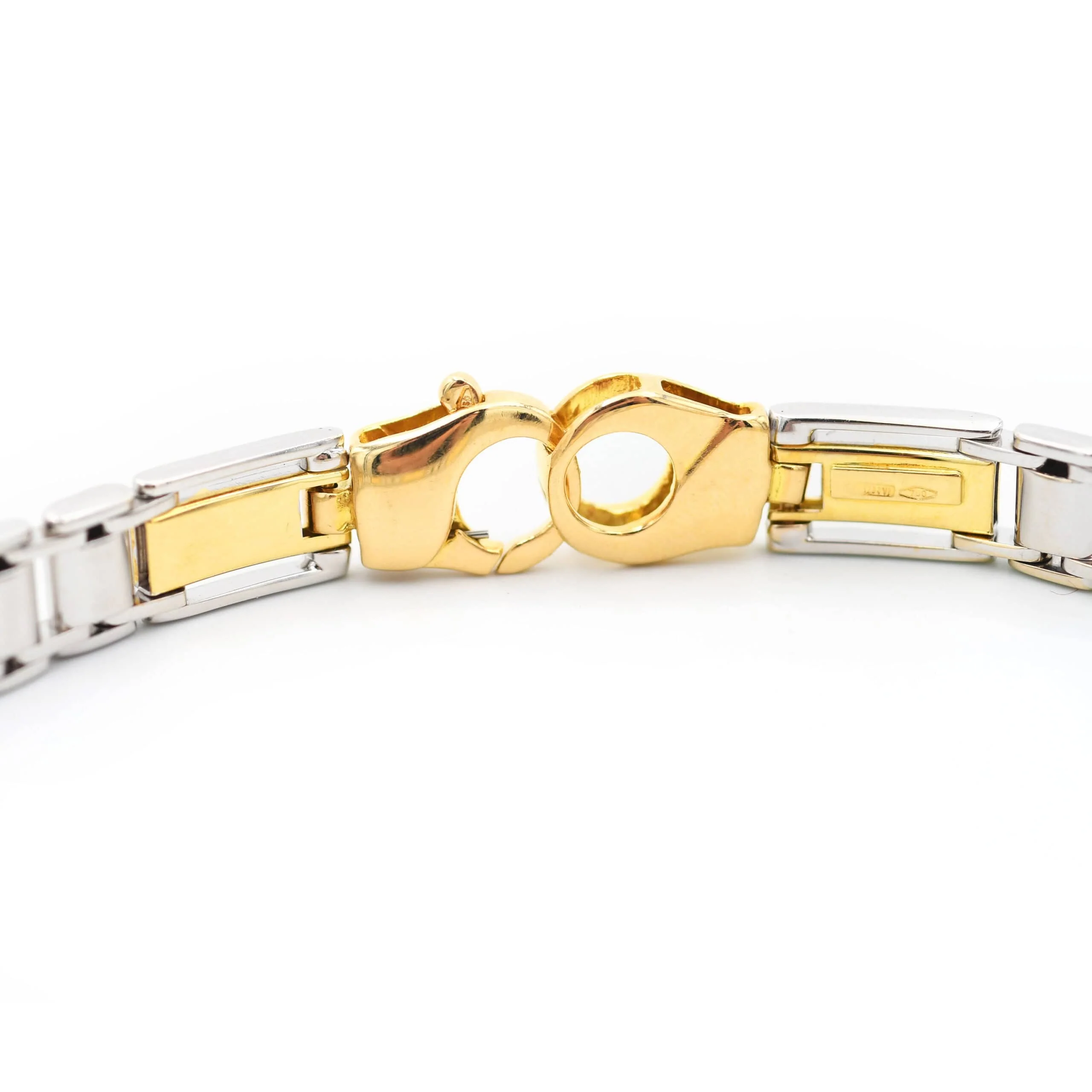 Two-tone gold bracelet - Image 2