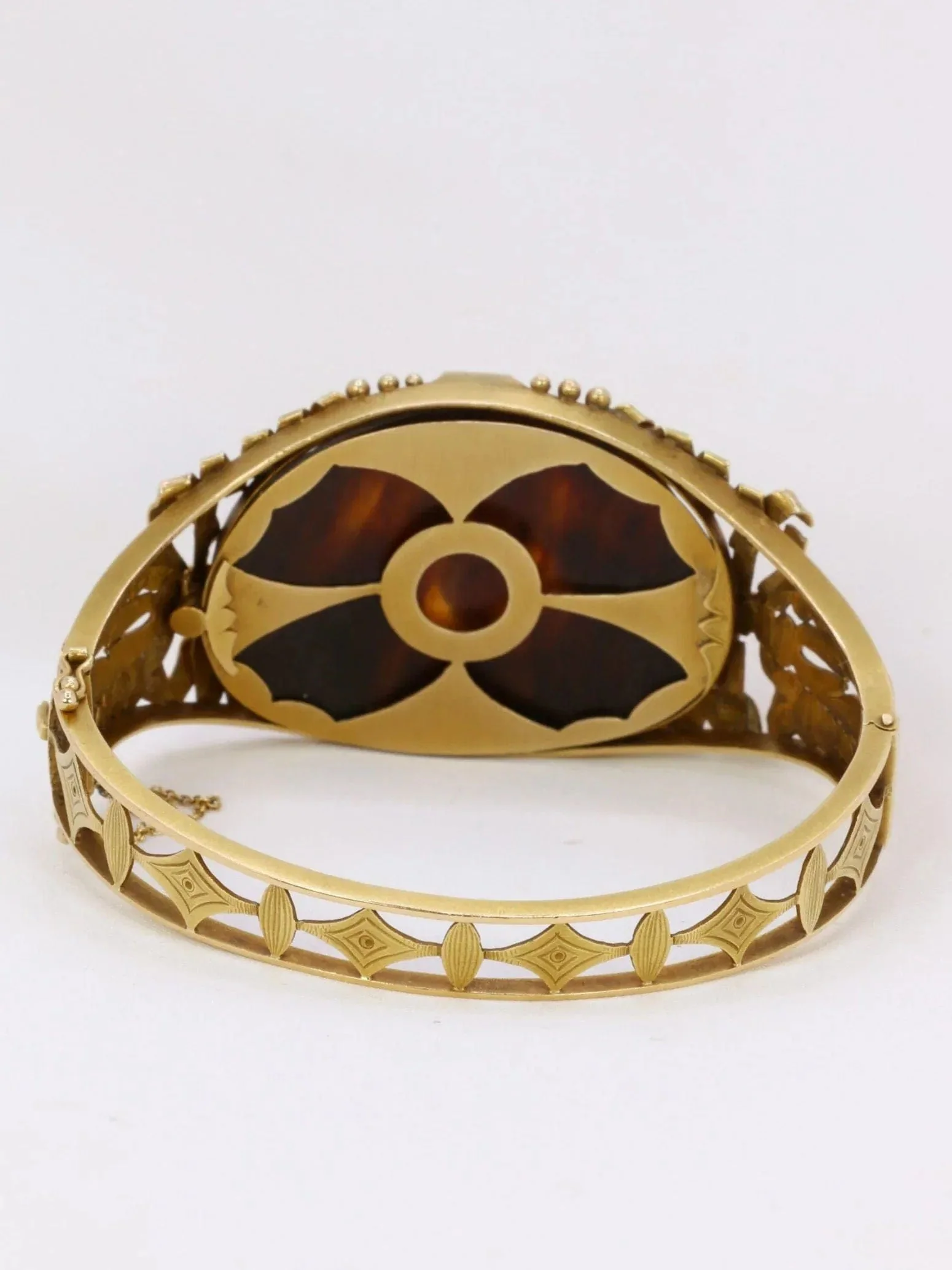 Art nouveau bracelet cameo on ivory - Image 5