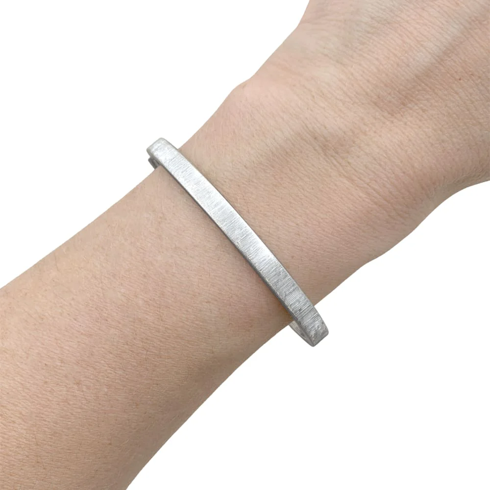 Buccellati bracelet, "Macri Classica," white gold.  - Image 9