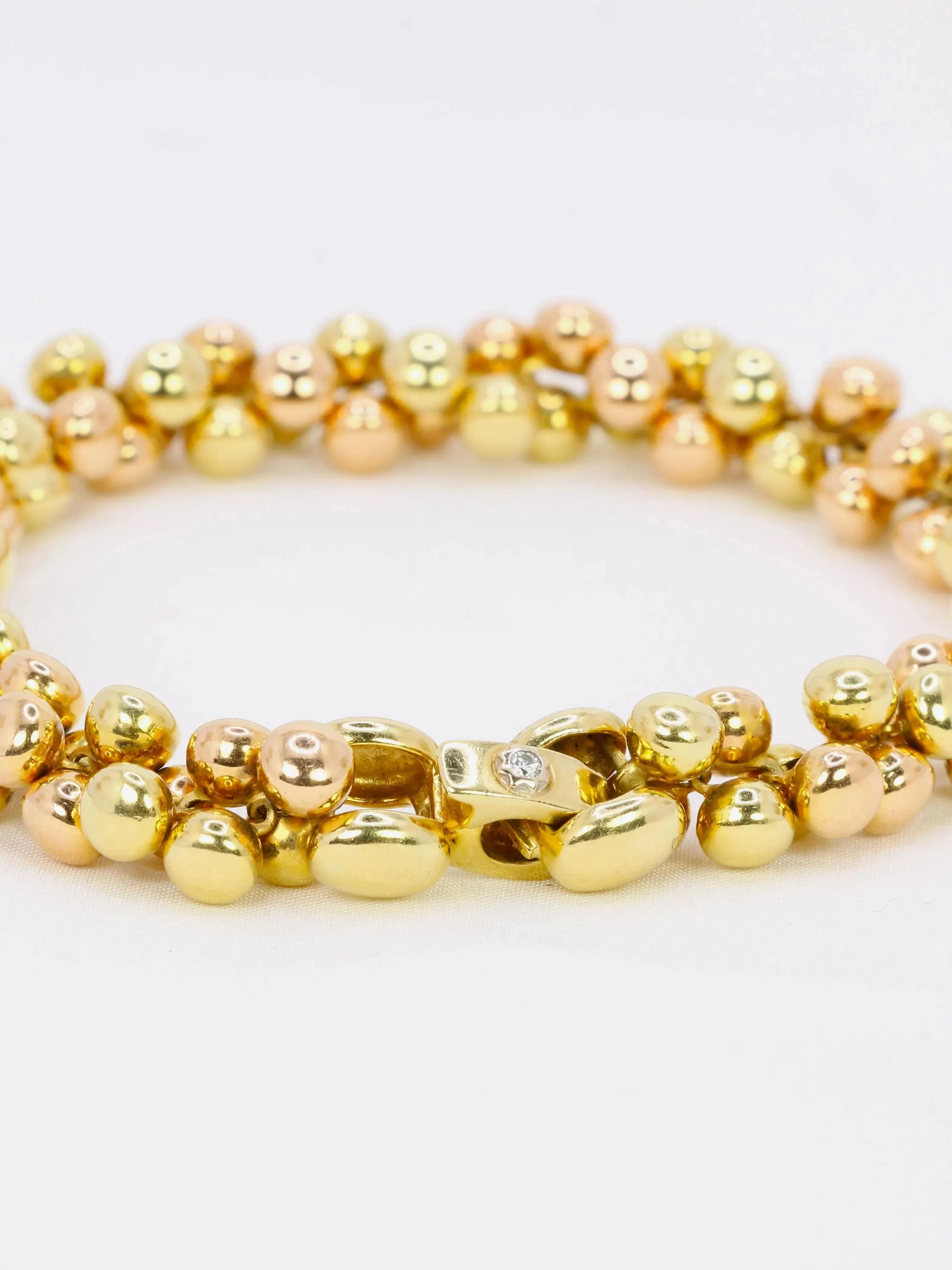 Bracelet Chimento yellow and pink gold - Image 4