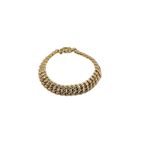 18-carat yellow gold bracelet 