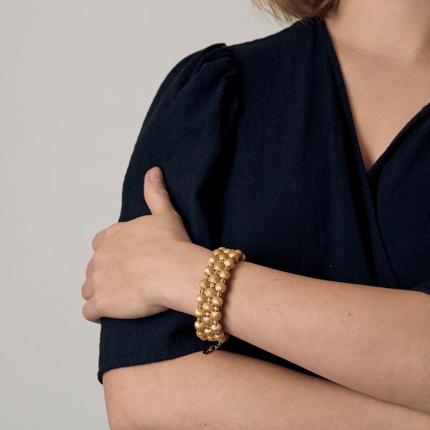 Yellow gold bracelet - Image 2
