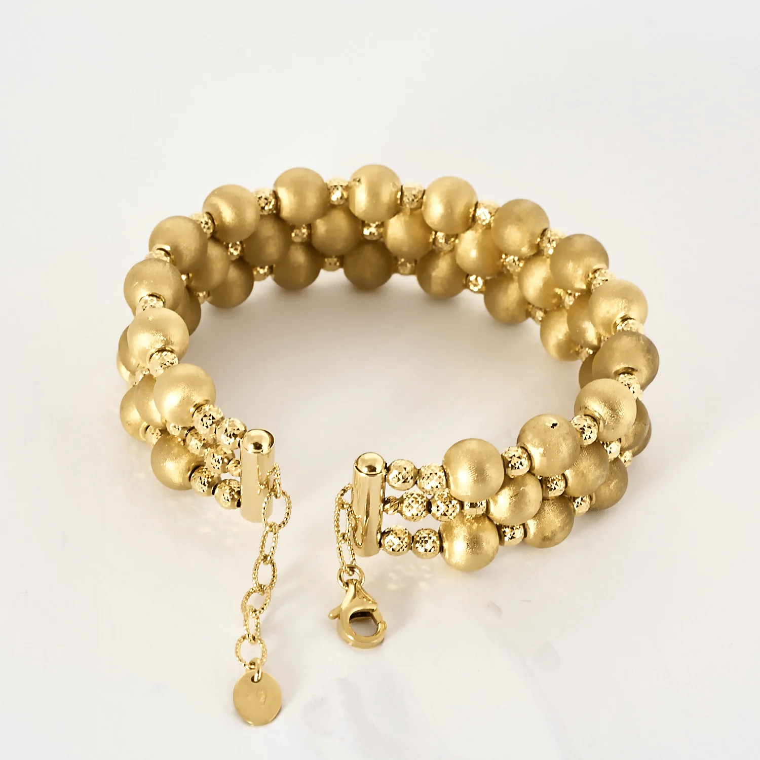 Yellow gold bracelet - Image 3