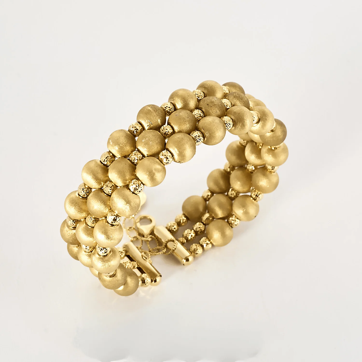 Yellow gold bracelet - Image 5