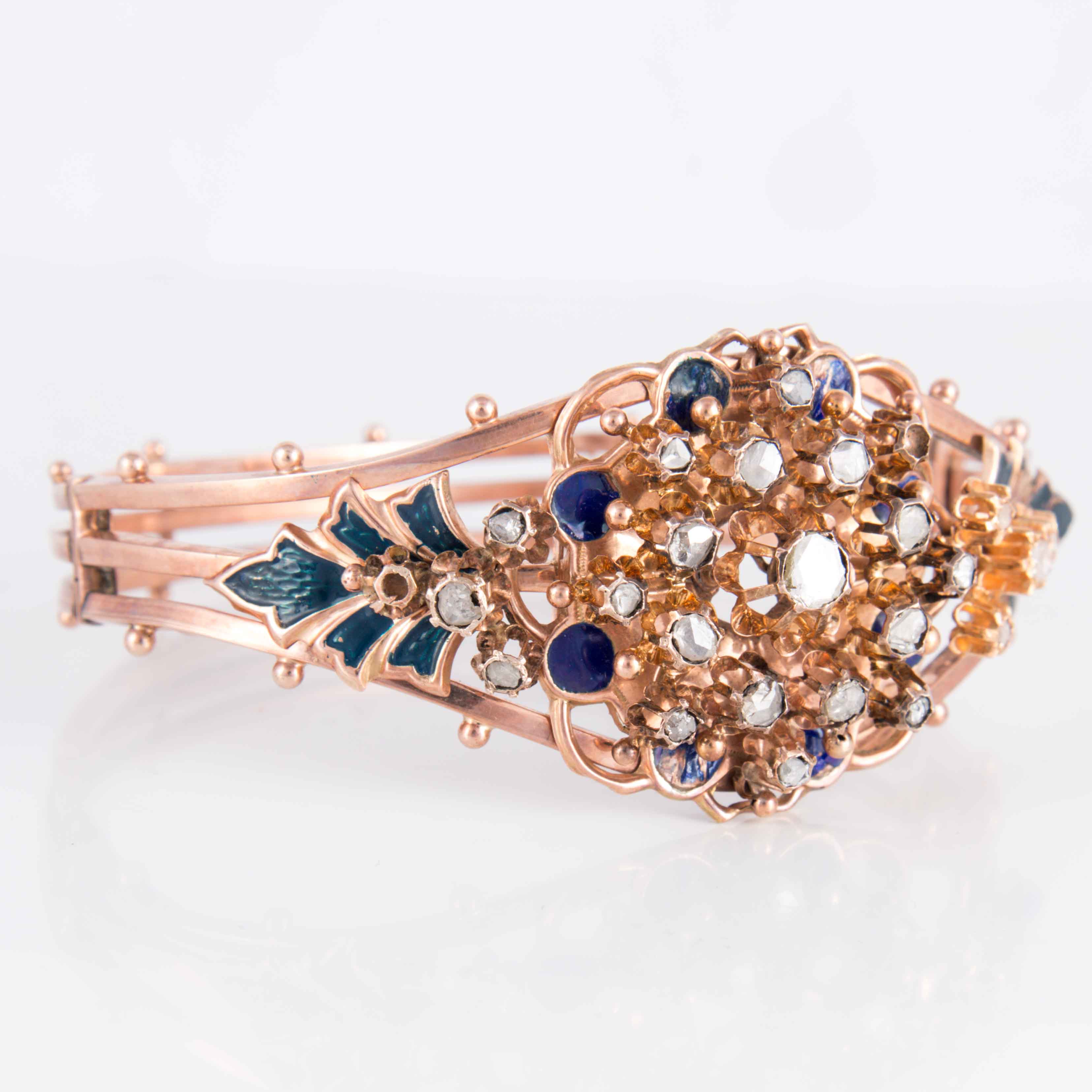 Victorian era diamond bracelet - Image 13