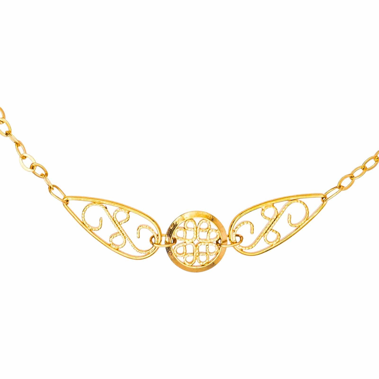 Rose gold Filigree Bracelet - Image 6