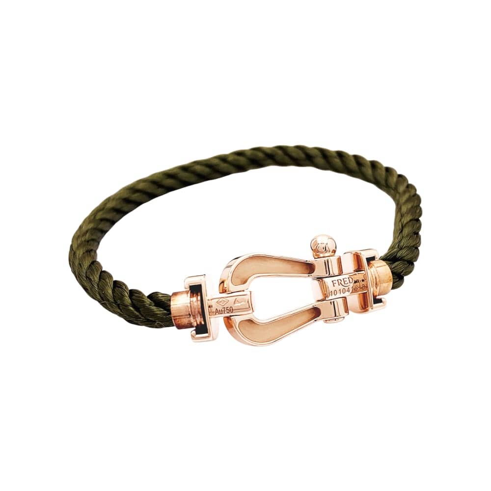 Bracelet Fred, "Force 10", rose gold.  - Image 3